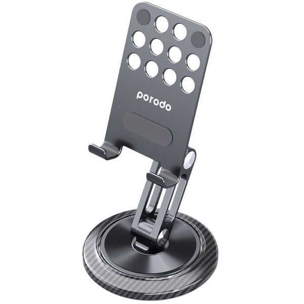 هولدر گوشی موبایل و تبلت رومیزی با چرخش 360 درجه پرودو PD-ACPS360-GY - تصویر 3
