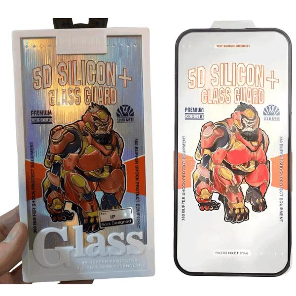 گلس ایربگ دار آیفون 16 پرومکس موکوسون 5D Silicon Plus