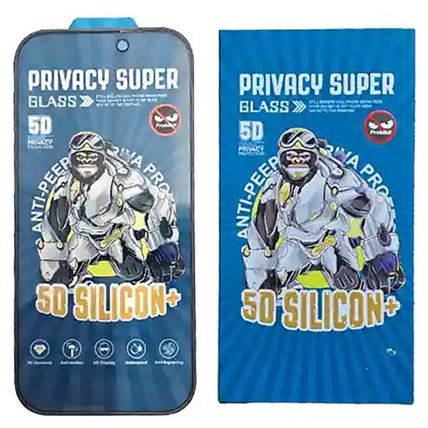 گلس پرایوسی ایربگ دار آیفون 16 پرو 5 بعدی موکوسون SUPER Class