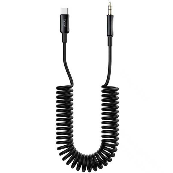 کابل صدای تایپ سی به جک 3.5 میلی متری یک متری ایکس او NB-R255B