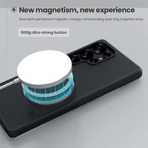 قاب مگنتی سامسونگ گلکسی اس 25 اولترا نیلکین Super Frosted Shield Pro Magnetic - تصویر 12