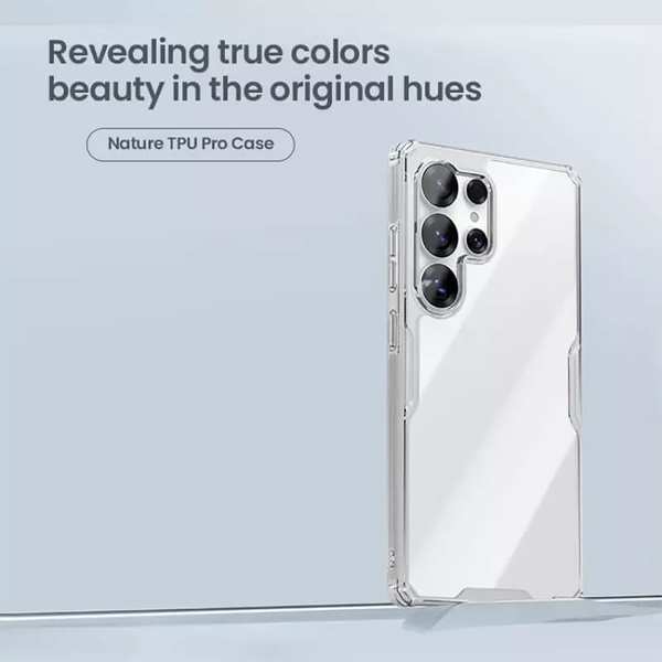 قاب محافظ ژله ای شفاف سامسونگ گلکسی اس 25 اولترا نیلکین Nature TPU Pro - تصویر 10