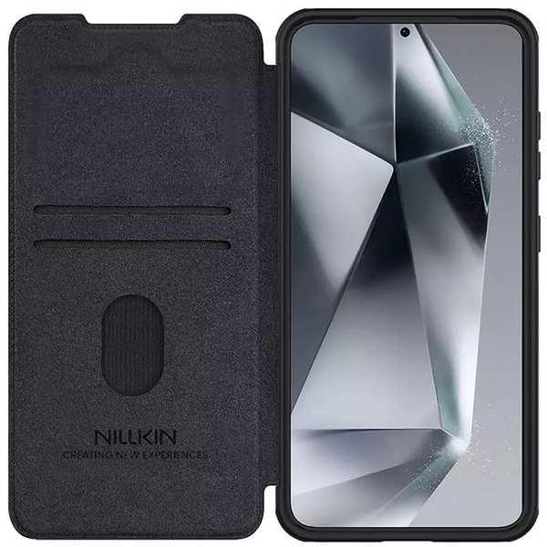 کاور کتابی سامسونگ گلکسی اس 25 پلاس نیلکین Qin Pro Leather case - تصویر 15