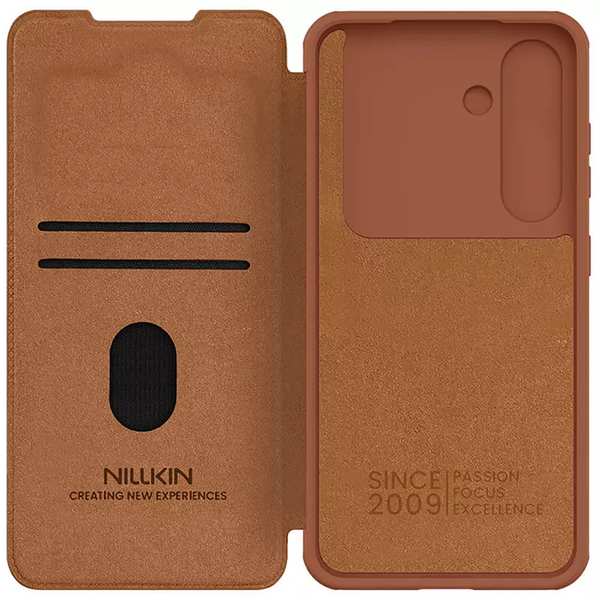 کاور کتابی سامسونگ گلکسی اس 25 پلاس نیلکین Qin Pro Leather case - تصویر 16