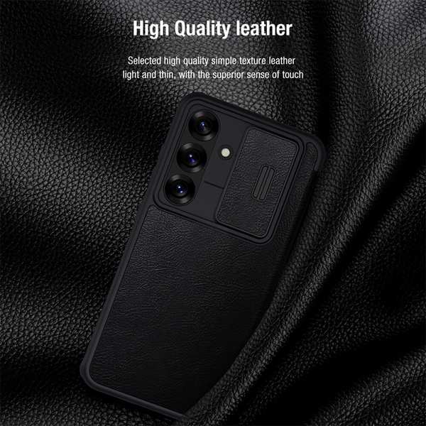 کاور کتابی سامسونگ گلکسی اس 25 پلاس نیلکین Qin Pro Leather case - تصویر 18