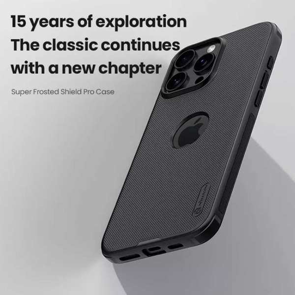 قاب گوشی آیفون 16 پرو نیلکین Super Frosted Shield Pro - تصویر 12