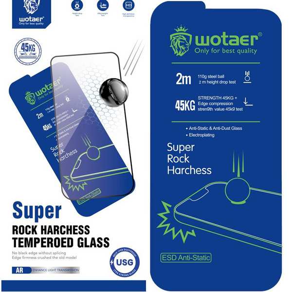گلس ضد بازتاب آیفون 12,و 12 پرو دو لایه Wotaer AR