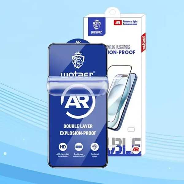 گلس ضد بازتاب آیفون 12,و 12 پرو دو لایه Wotaer AR - تصویر 3