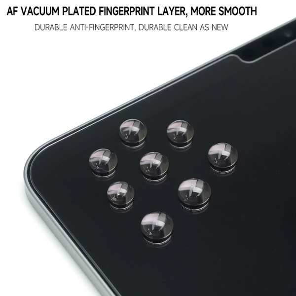 محافظ صفحه نمایش شیشه ای تبلت آیپد ایر 13 2024 همراه با کیت نصب Dust Free Box - تصویر 5