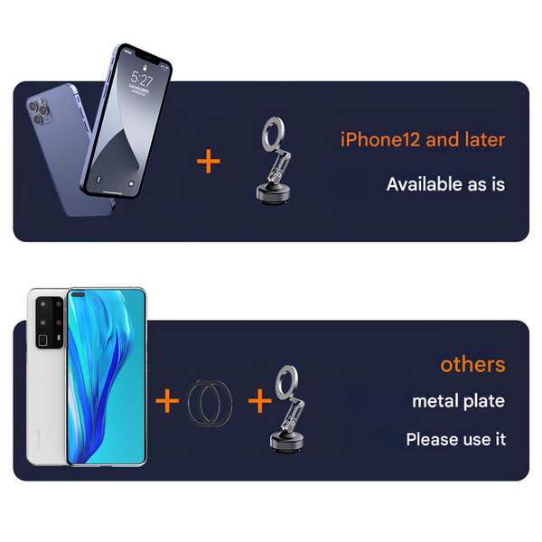 هولدر مکشی مگنتی الکتریکی تاشو چرخشی 360 درجه قابل شارژ چندکاره بونروی X93 - تصویر 12