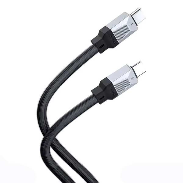 کابل چند سر سوپر فست شارژ 100 وات 6 آمپر یو اس بی به تایپ سی و لایتنینگ 1 متری یاندو XDDC-028