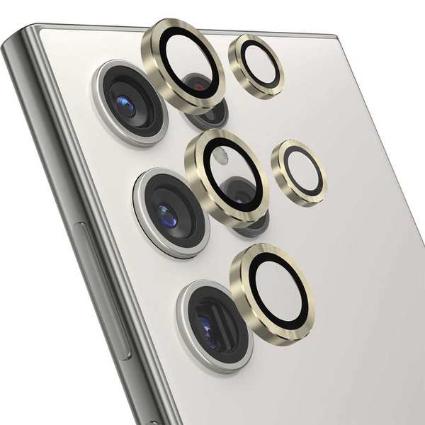 محافظ لنز دوربین گوشی سامسونگ Galaxy S24 Ultra گرین لاین GNCLNSARS24UBK - تصویر 5