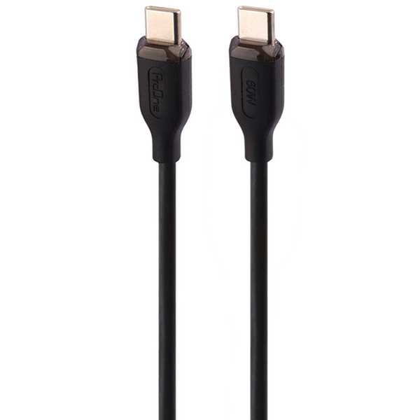 کابل دو سر تایپ سی 60 وات یک متری پرووان PCC121 - تصویر 3