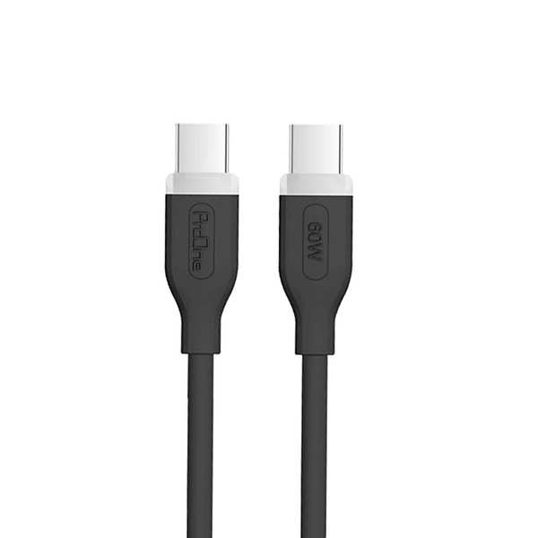 کابل دو سر تایپ سی 60 وات یک متری پرووان PCC121 - تصویر 5