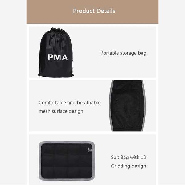 بهداشت و سلامت عمومی کمربند حرارتی و نمک درمانی شیائومی PMA F10 مشکی - تصویر 9
