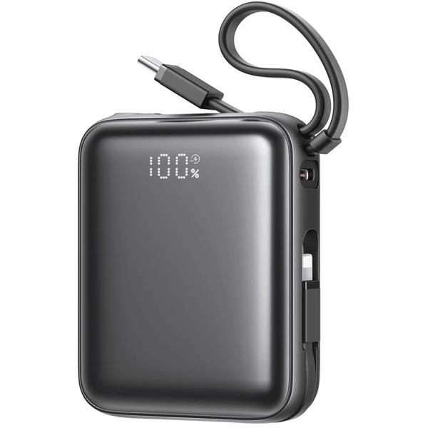 پاوربانک 10000 فست شارژ تایپ سی و لایتنینگ 22.5 وات جویروم JR-PBF27