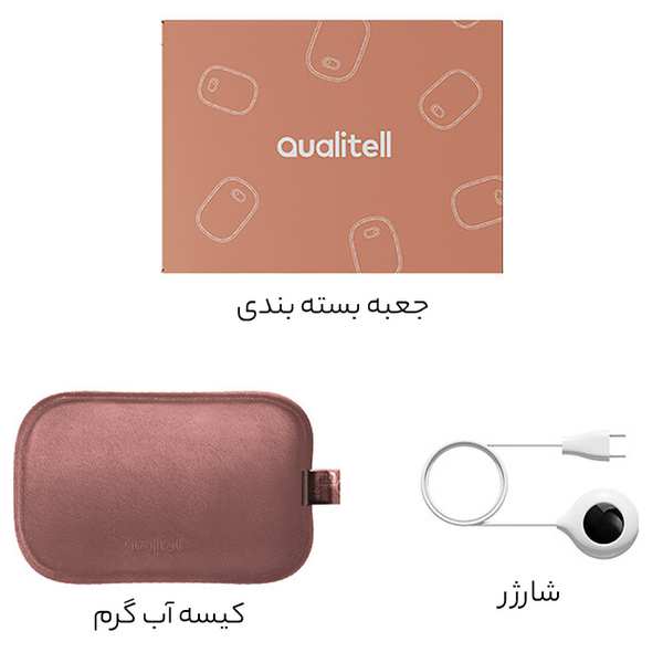 بهداشت و سلامت عمومی کیسه آب گرم برقی کوالیتل با قابلیت کنترل دمای هوشمند ZSC211105 برند شیائومی - تصویر 12