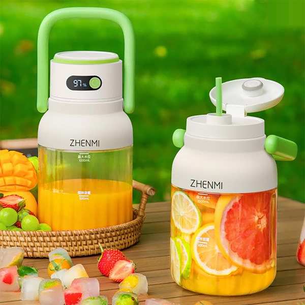 مخلوط کن و آبمیوه گیری شارژی قابل حمل شیائومی ZMGZ-J15 - تصویر 2