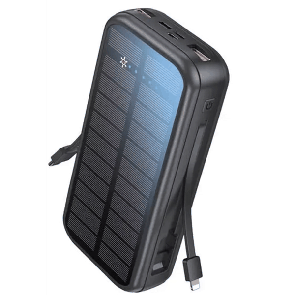 پاور بانک قابل حمل خورشیدی 20 وات 16000 میلی آمپر گرین لاین solar2 - تصویر 3