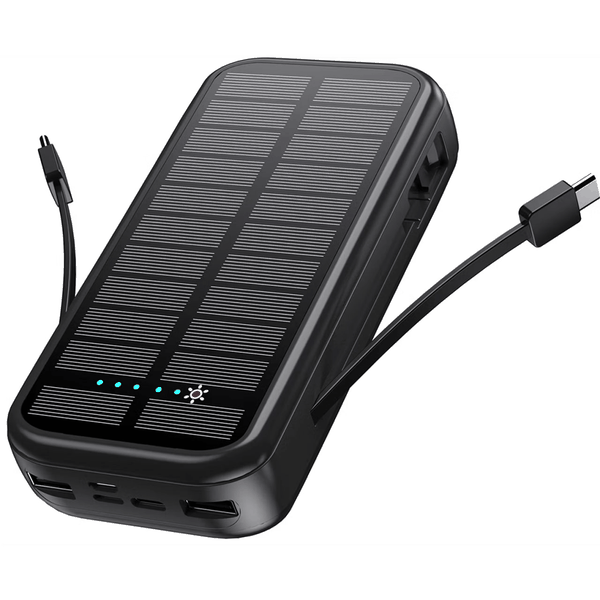پاور بانک قابل حمل خورشیدی 20 وات 16000 میلی آمپر گرین لاین solar2 - تصویر 4