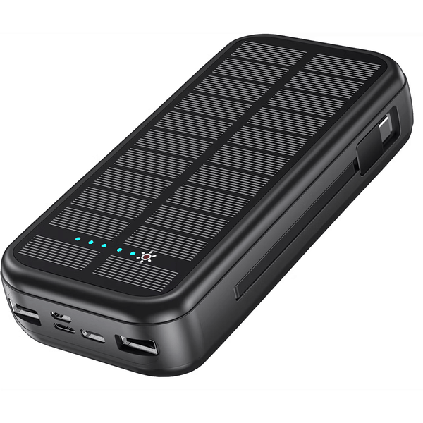 پاور بانک قابل حمل خورشیدی 20 وات 16000 میلی آمپر گرین لاین solar2 - تصویر 7