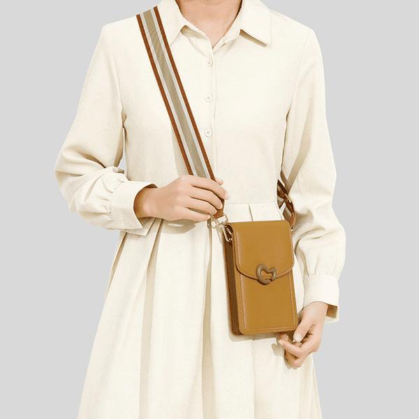 کیف دوشی و کیف موبایل زنانه و دخترانه تائومیکمیک T6086