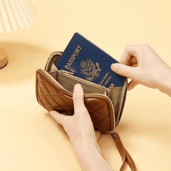 کیف پول و کیف مدارک زنانه تاشو تائومیک میک Y9204