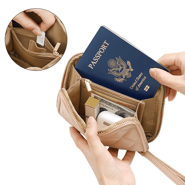 کیف پول و کیف مدارک زنانه تاشو تائومیک میک Y9204 - تصویر 2