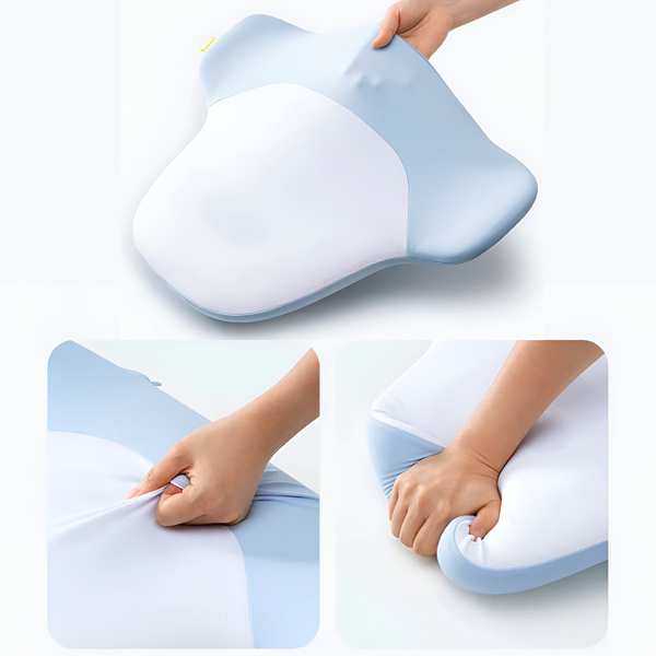 بهداشت و سلامت عمومی پشتی کمری طبی صندلی مموری فوم بیسوس C20069000121-00 مشکی - تصویر 13