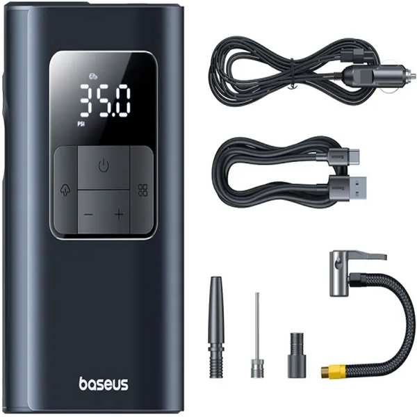 پمپ باد شارژی، چراغ قوه و پاوربانک بیسوس VA1 BS-CG034