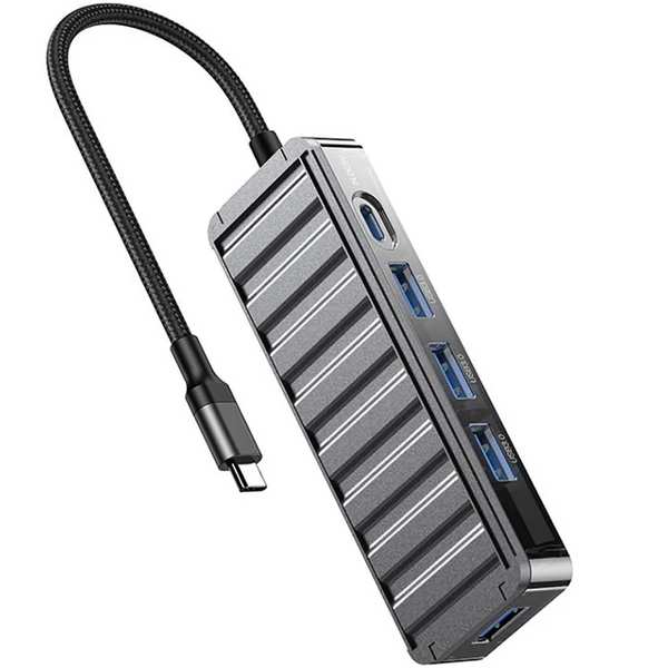 هاب 5 پورت تایپ سی ایکس او HUB015