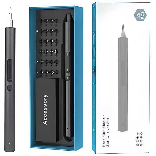 کیت پیچ گوشتی شارژی 28 تکه PRECISION
