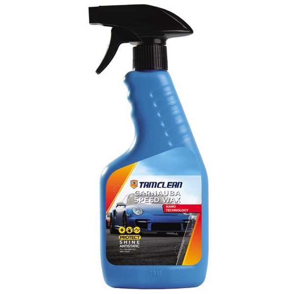 اسپری واکس فوری بدنه خودرو 480 میلی لیتری تام کلین TC-CB480Y62