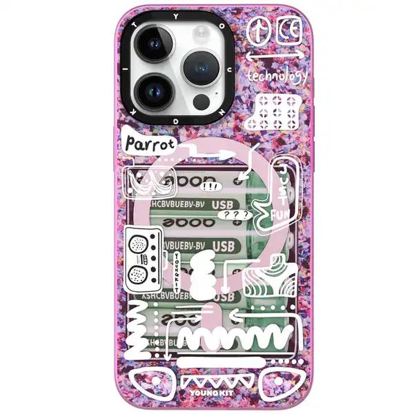 قاب مگسیف آیفون 15 پرومکس یانگ کیت DMCX003