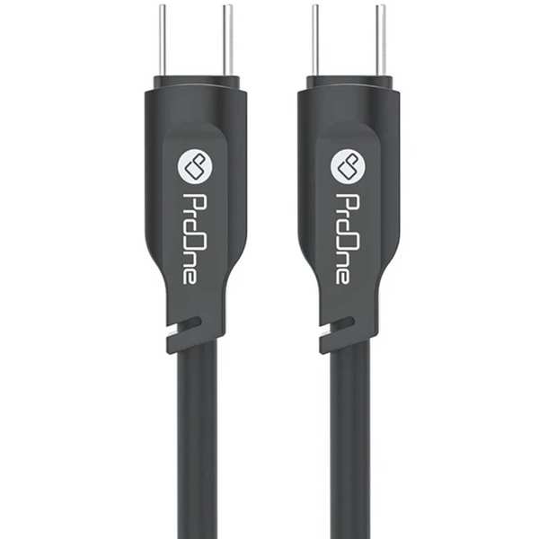 کابل تایپ سی به تایپ سی سوپر فست شارژ 100 وات 1.2 متر پرووان PCC142