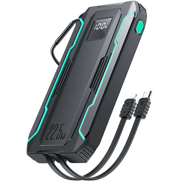 پاور بانک 10000 تایپ سی و لایتنینگ 22.5 وات جویروم JR-L017