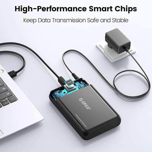 باکس هارد 2.5 اینچی و 3.5 اینچی USB 3.0 و تایپ سی به SATA اوریکو DDL35-C3 - تصویر 6
