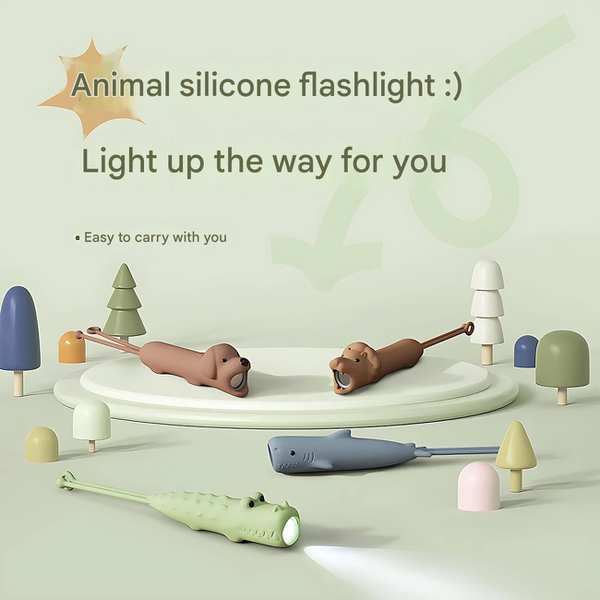 چراغ قوه شارژی فانتزی طرح حیوانات LJC-239