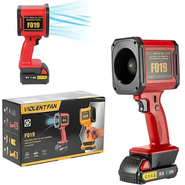 جت فن دمنده باد قوی 1000 وات شارژی قابل حمل وایولنت فن F019