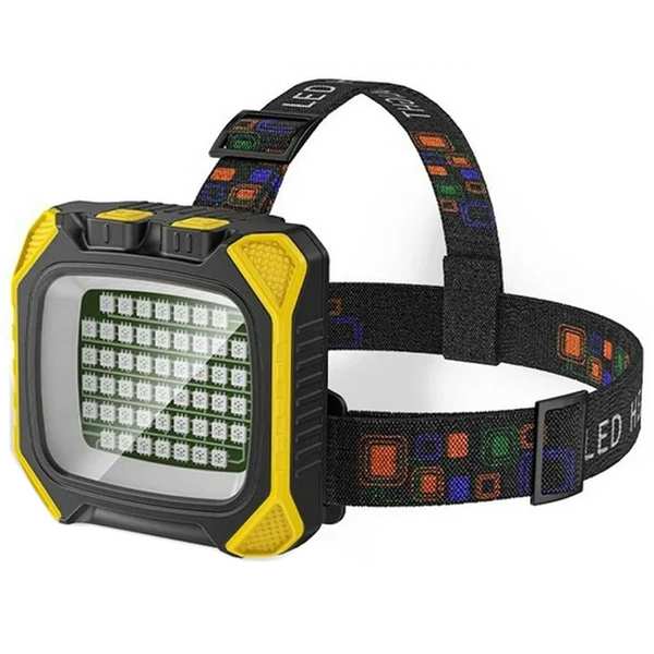 چراغ پیشانی شارژی 3000 میلی آمپر ساعت اسمایلینگ شارک TD0183