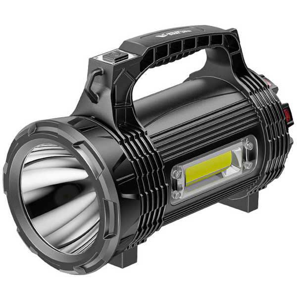 چراغ قوه ضدانفجار و ضدآب شارژی و پاوربانک اسمایلینگ شارک 887F