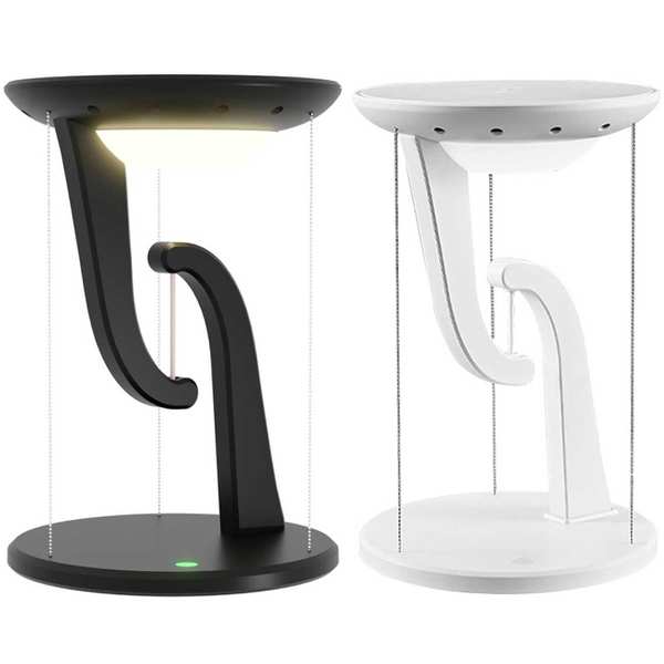 چراغ مطالعه LED رومیزی هوشمند و شارژر بیسیم