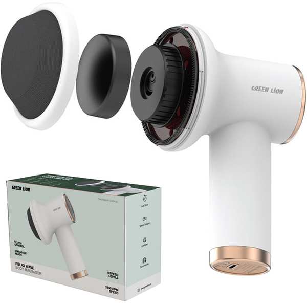 ماساژور بدن شارژی چند سر گرین لاین GNRLWVEBMGWH GL-MG12