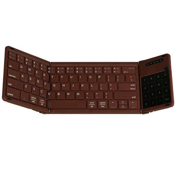 کیبورد بیسیم تاشو شارژی با تاچ پد Foldable Keyboard - تصویر 4