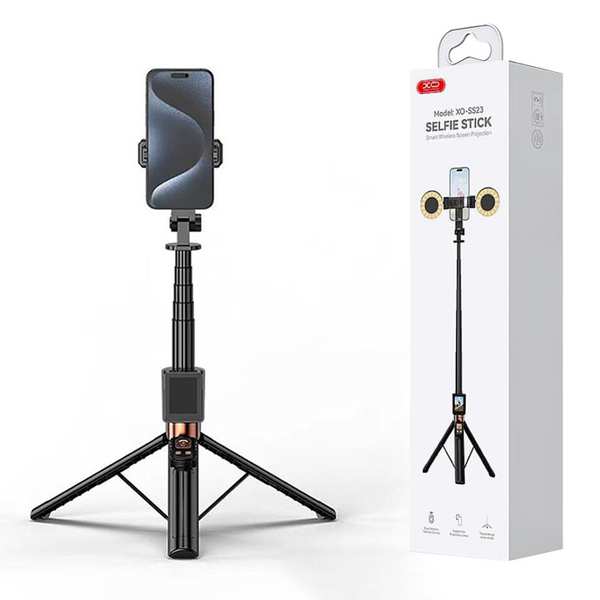 مونوپاد چراغدار و پایه نگهدارنده گوشی موبایل ایکس او SS23