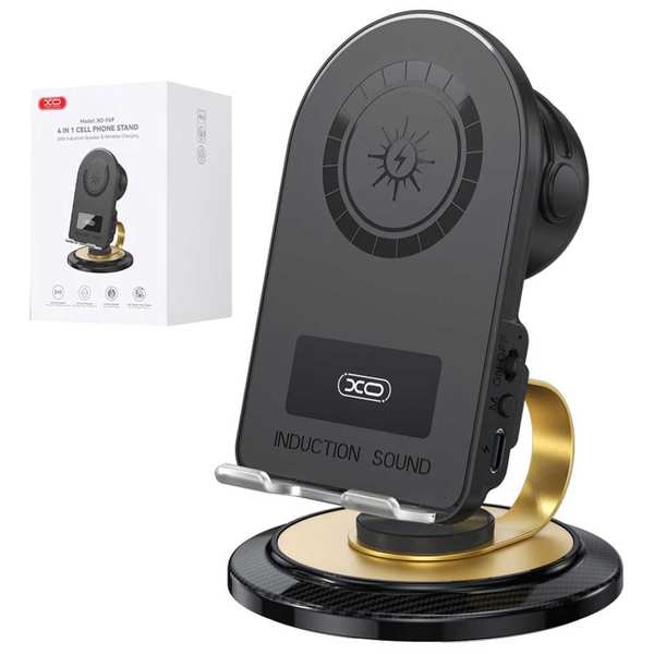 شارژر وایرلس، اسپیکر و هولدر موبایل رومیزی ایکس او F69