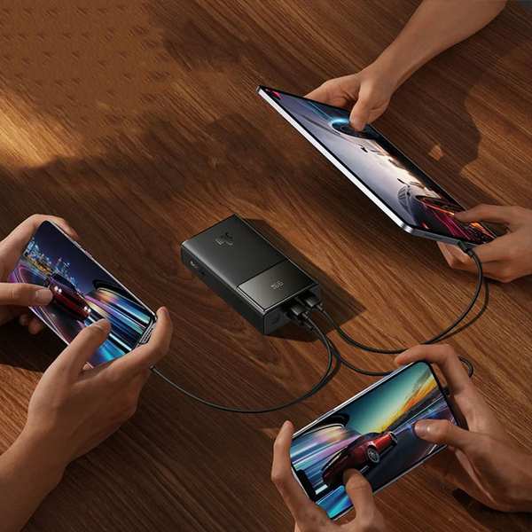 پاوربانک 10000 میلی آمپر 30 وات فست شارژ Type-C و USB-A بیسوس Baseus PPXJ1030 P10022907113-00 - تصویر 2