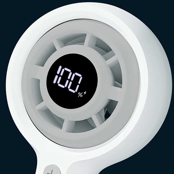 پنکه شارژی دستی دیجیتالی قابل چرخش کوالیتل Qualitell Y3 GXF06 - تصویر 6