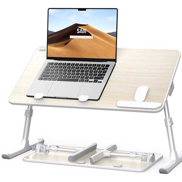 میز لپتاپ 16 تا 17 اینچ با فن خنک کننده سایجی A8L تاشو و قابل حمل