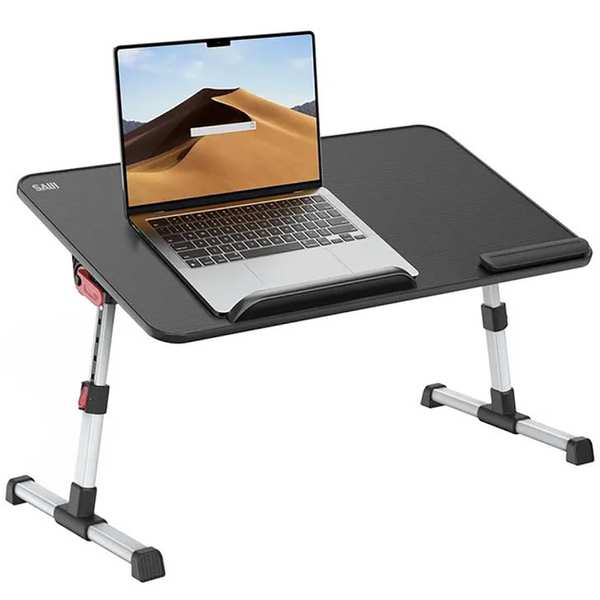 میز لپتاپ 16 تا 17 اینچ با فن خنک کننده سایجی A8 تاشو و قابل حمل